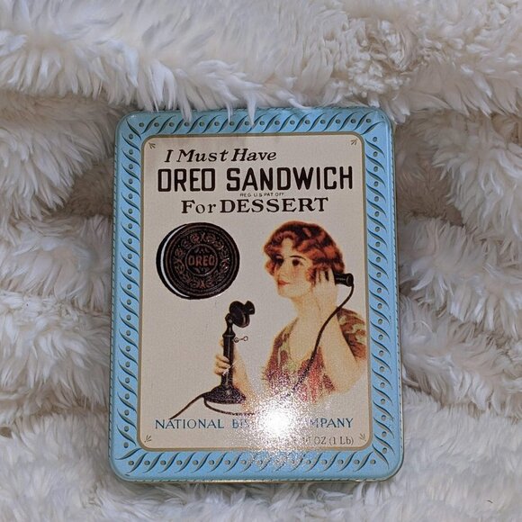 Vintage Other - Vintage Oreo Tin Box
